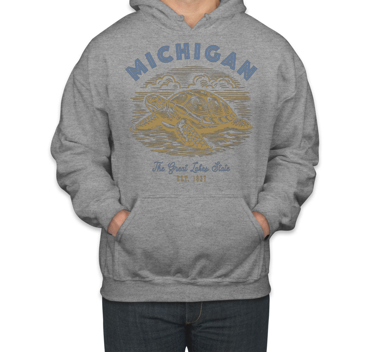 Michigan State Vintage Unisex Hoodie
