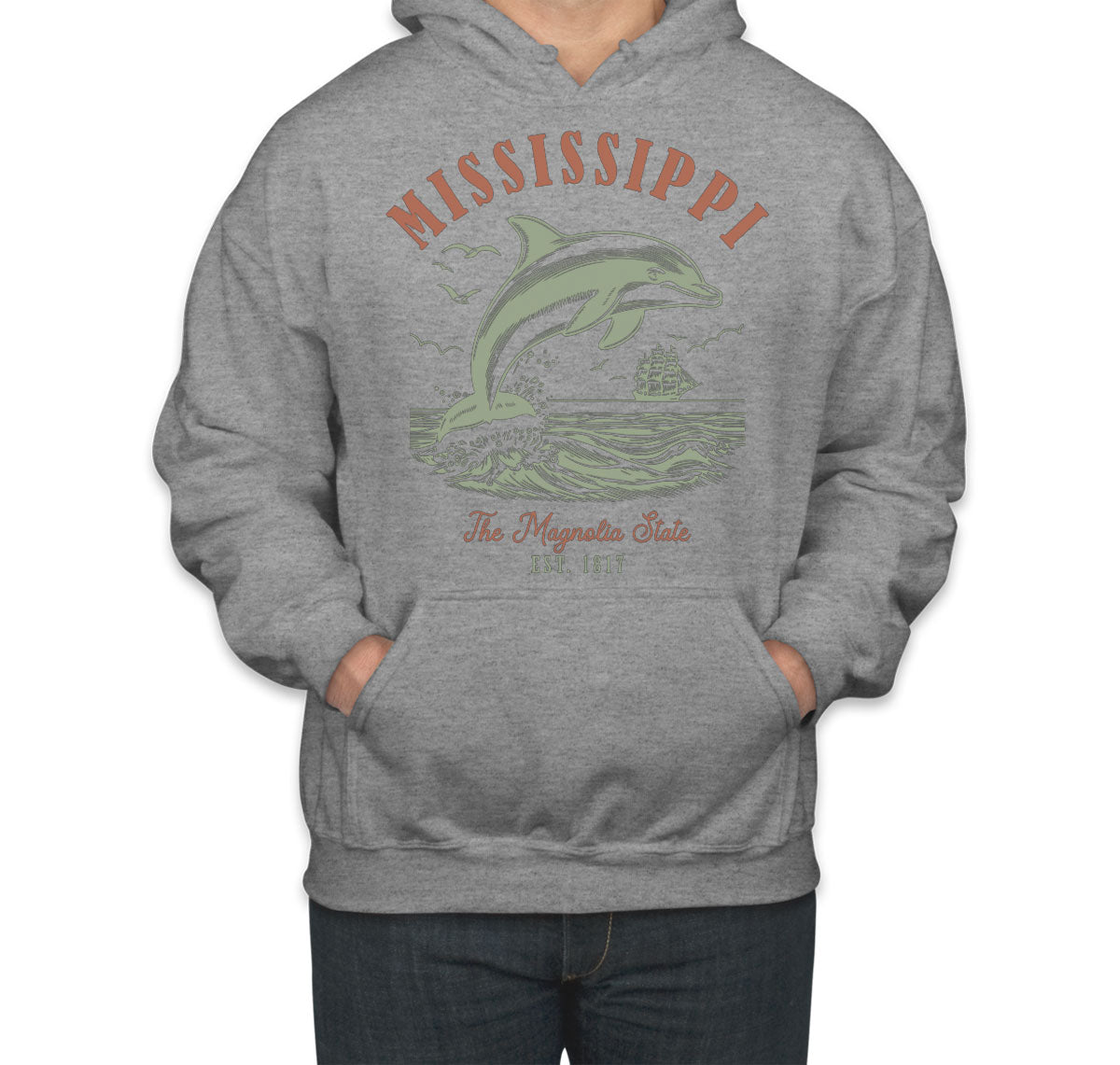 Mississippi State Vintage Unisex Hoodie