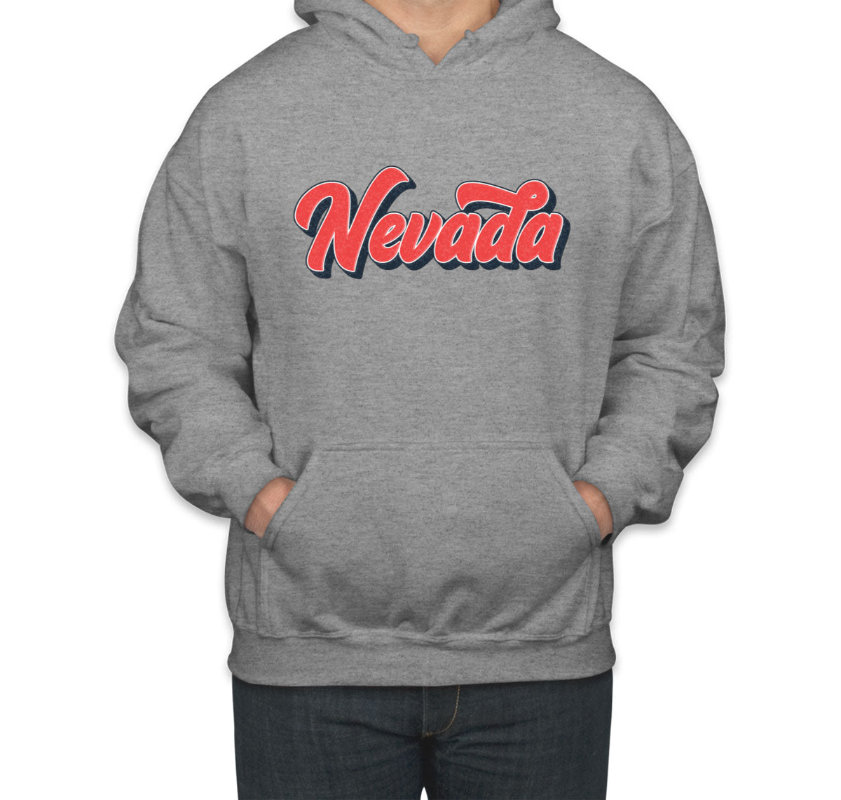 Nevada Vintage Typography Unisex Hoodie