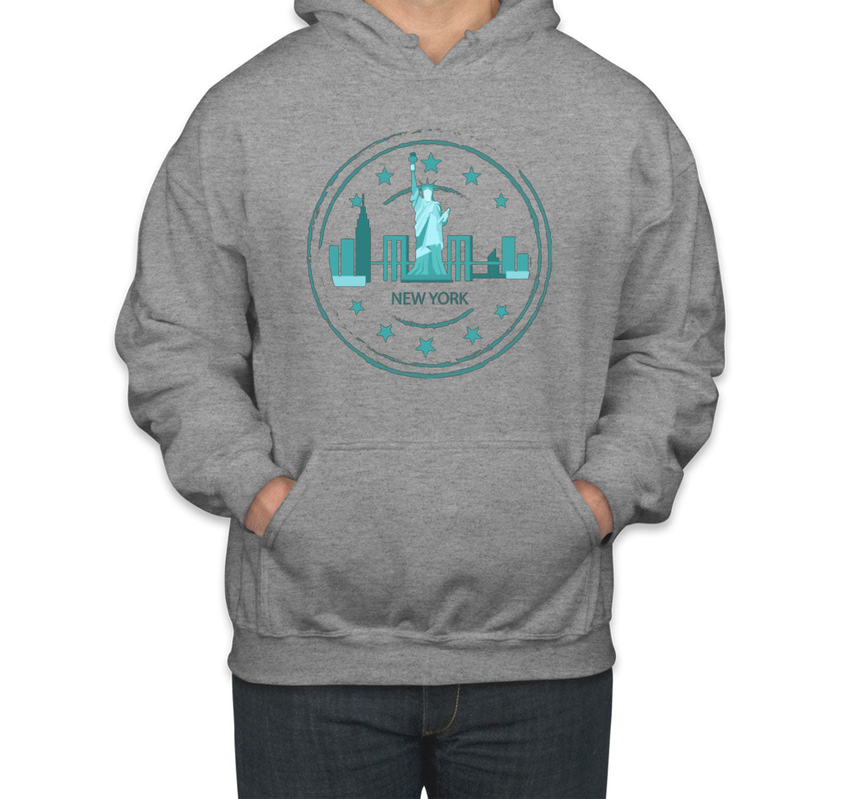 New York Stamp Unisex Hoodie
