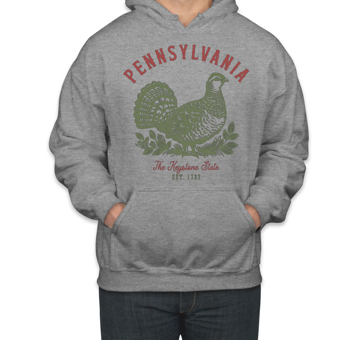 Pennsylvania State Vintage Unisex Hoodie