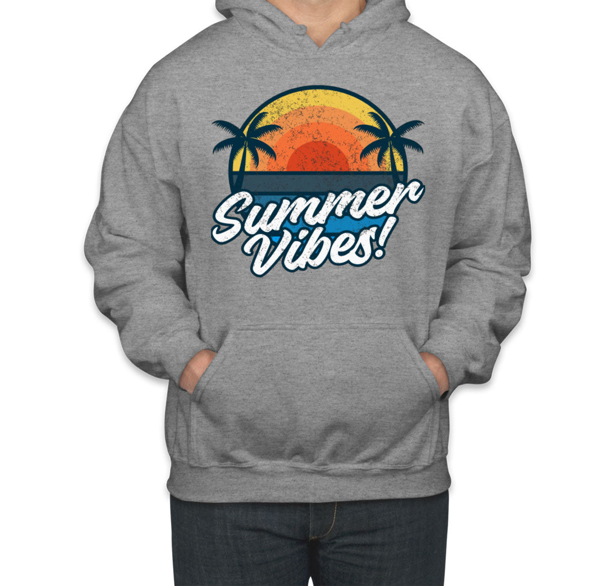 Retro Summer Vibes Unisex Hoodie