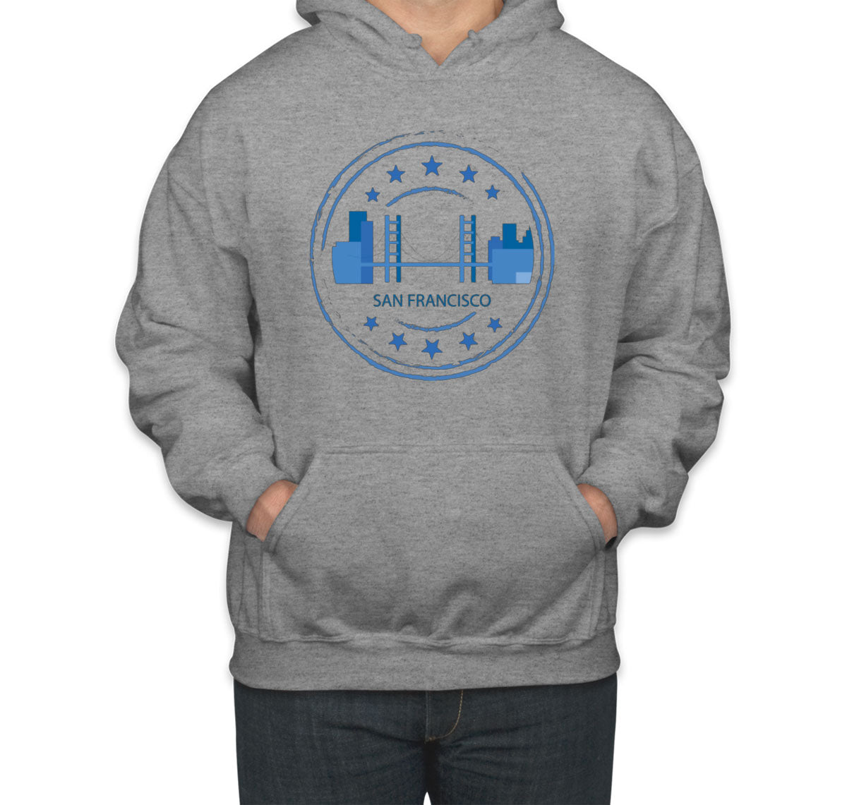 San Francisco Stamp Unisex Hoodie