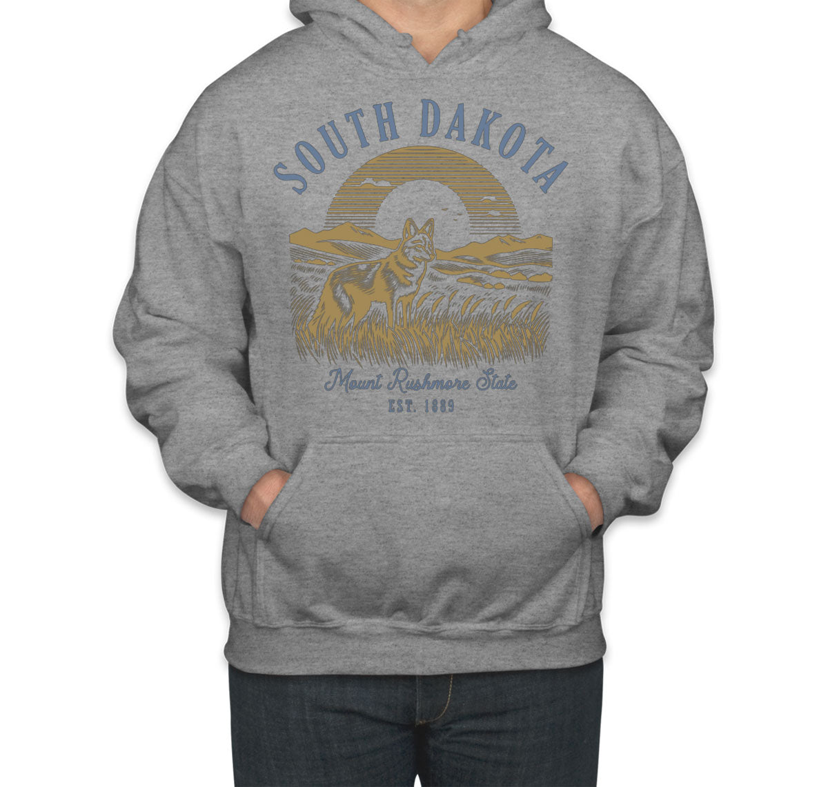 South Dakota State Vintage Unisex Hoodie
