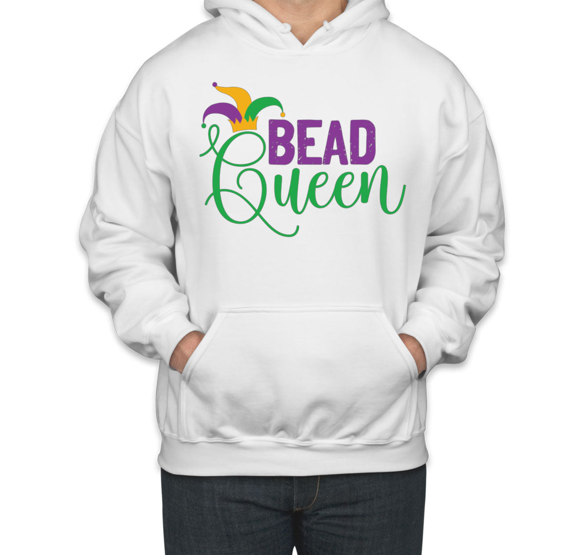 Bead Queen Mardi Gras Unisex Hoodie