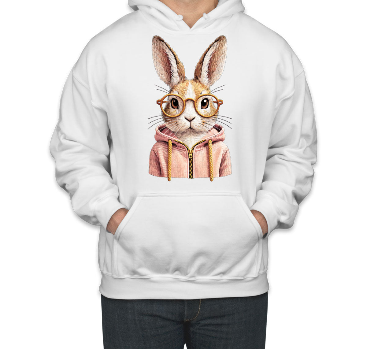 Cute Bunny Unisex Hoodie