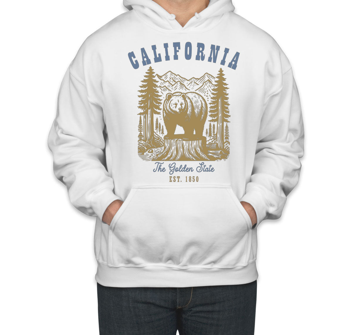 California State Vintage Unisex Hoodie