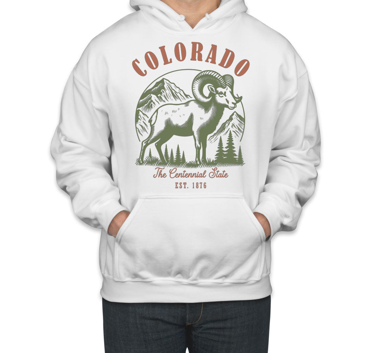 Colorado State Vintage Unisex Hoodie