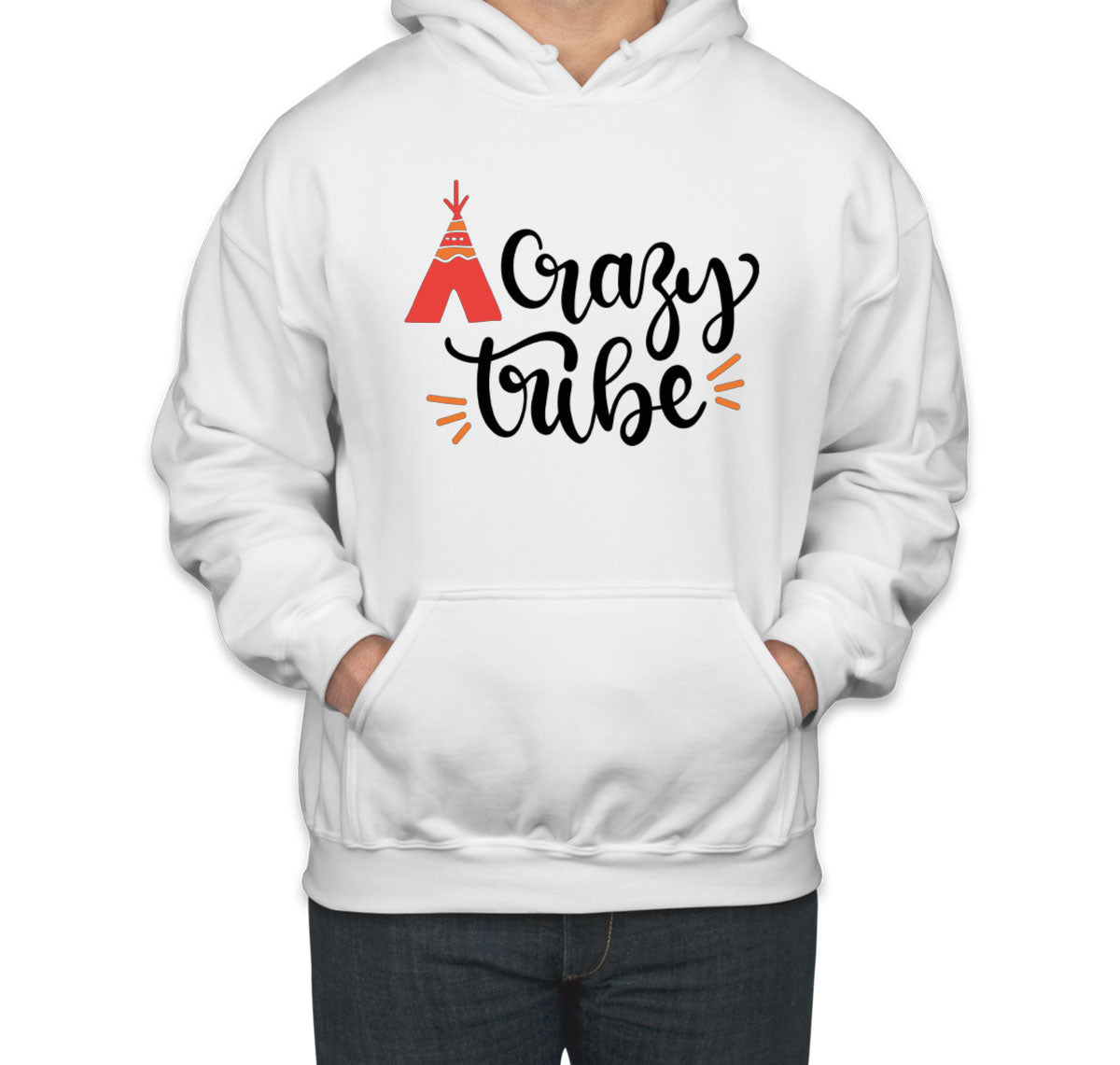Crazy Tribe Camping Unisex Hoodie