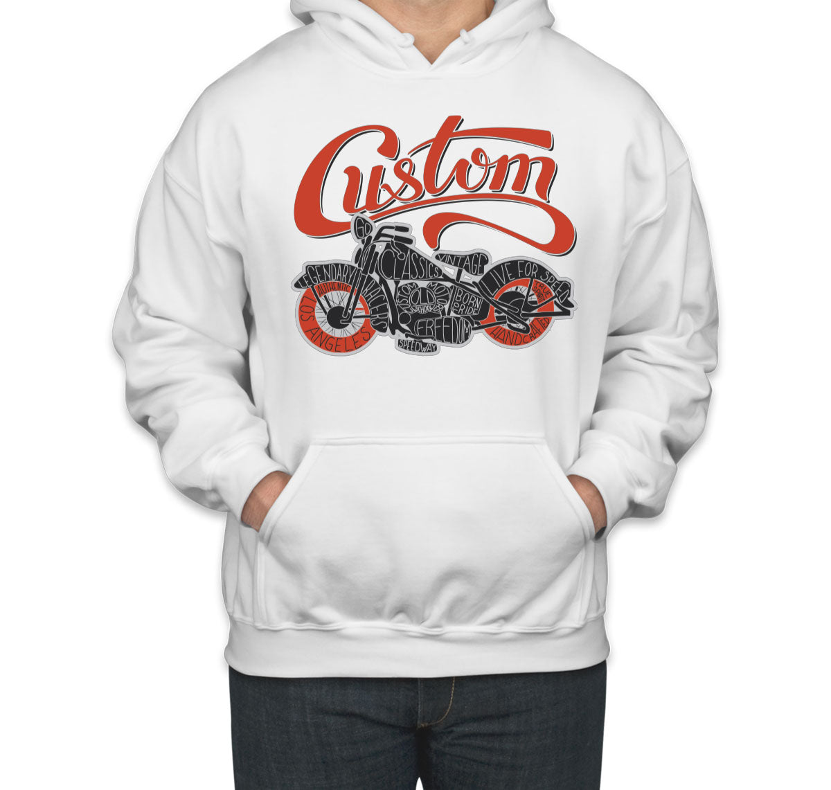 Custom Motorcycle Unisex Hoodie