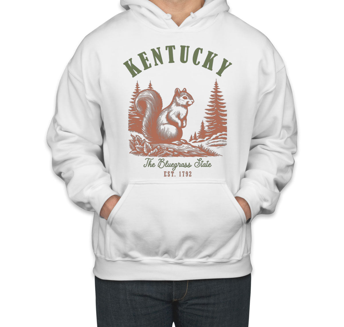 Kentucky State Vintage Unisex Hoodie
