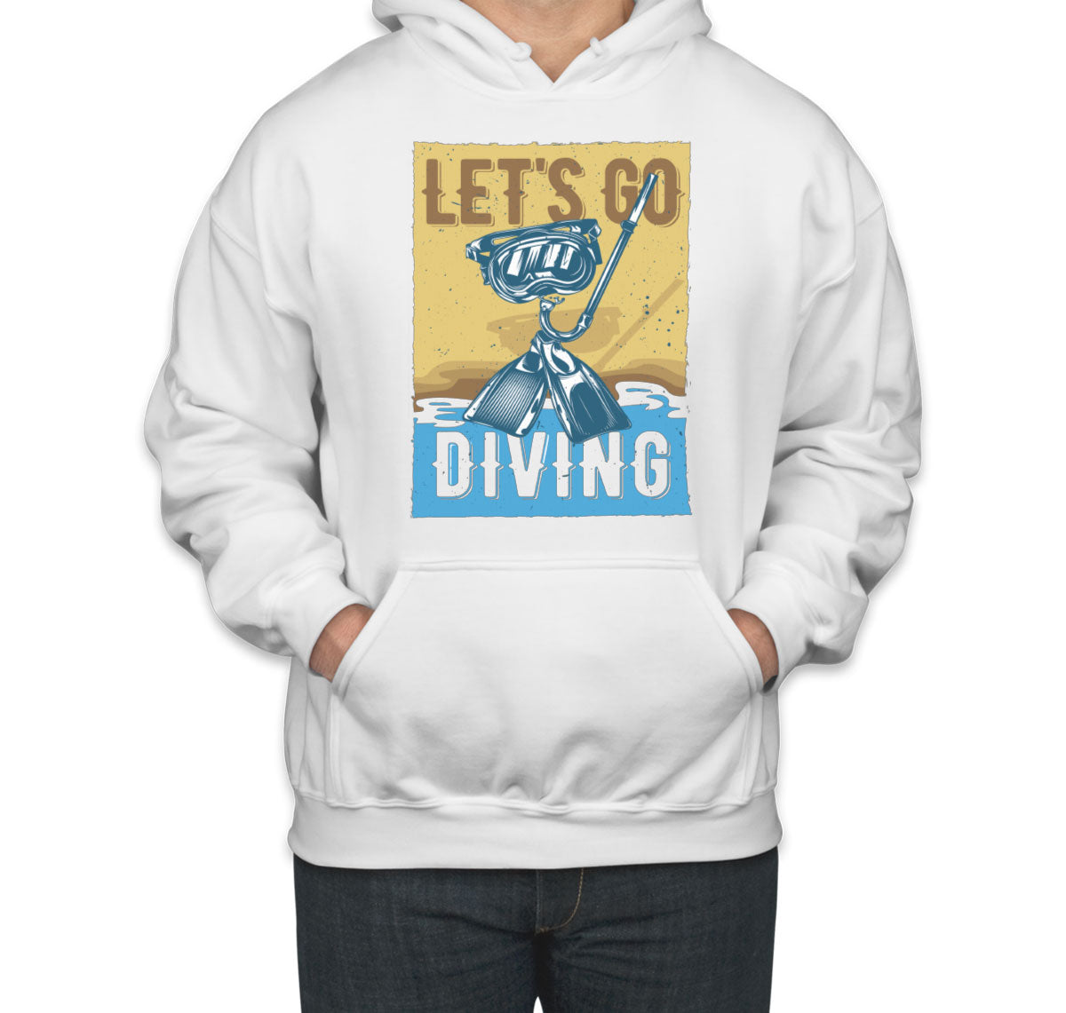 Let's Go Diving Unisex Hoodie
