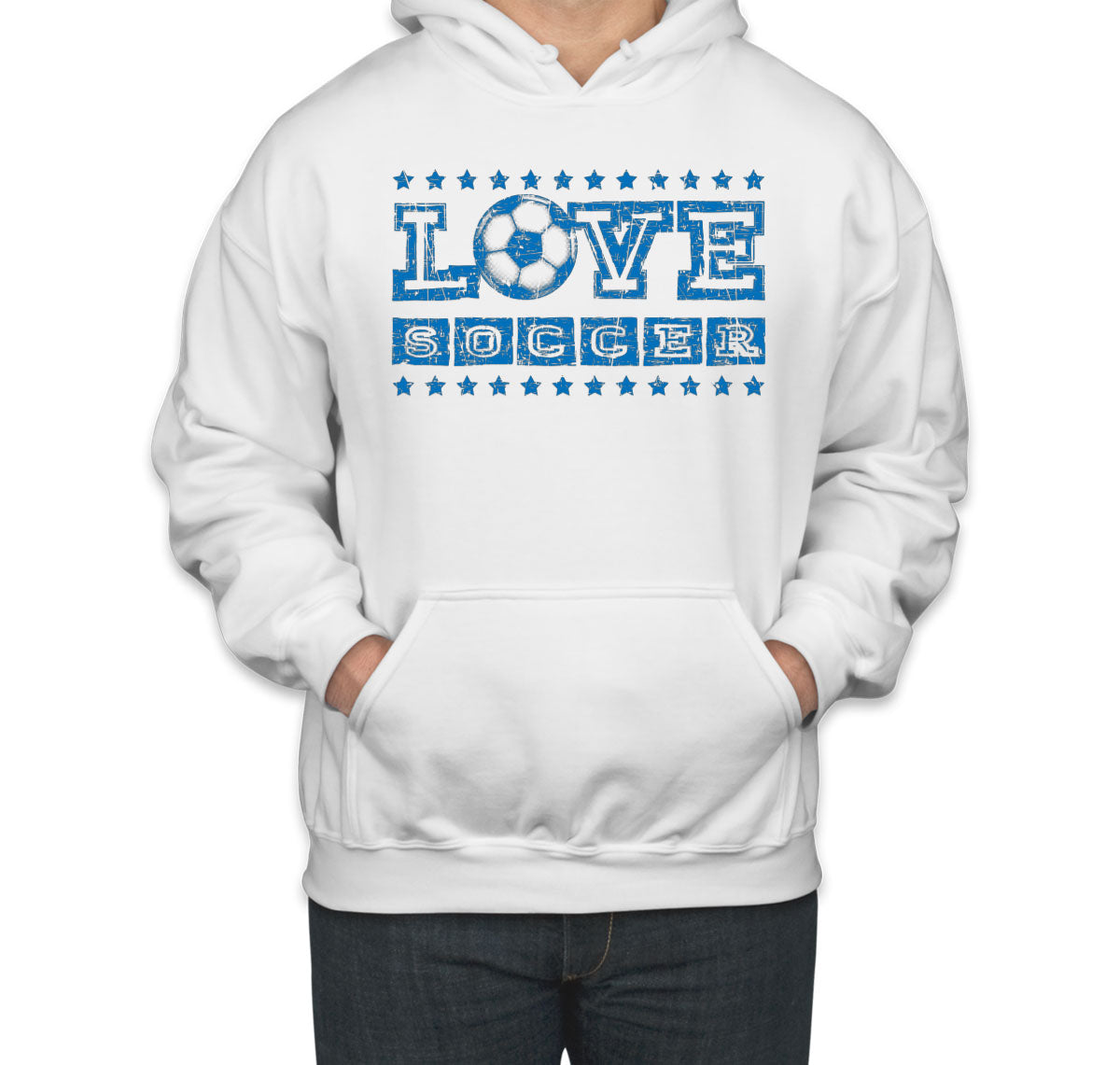 Love Soccer Unisex Hoodie