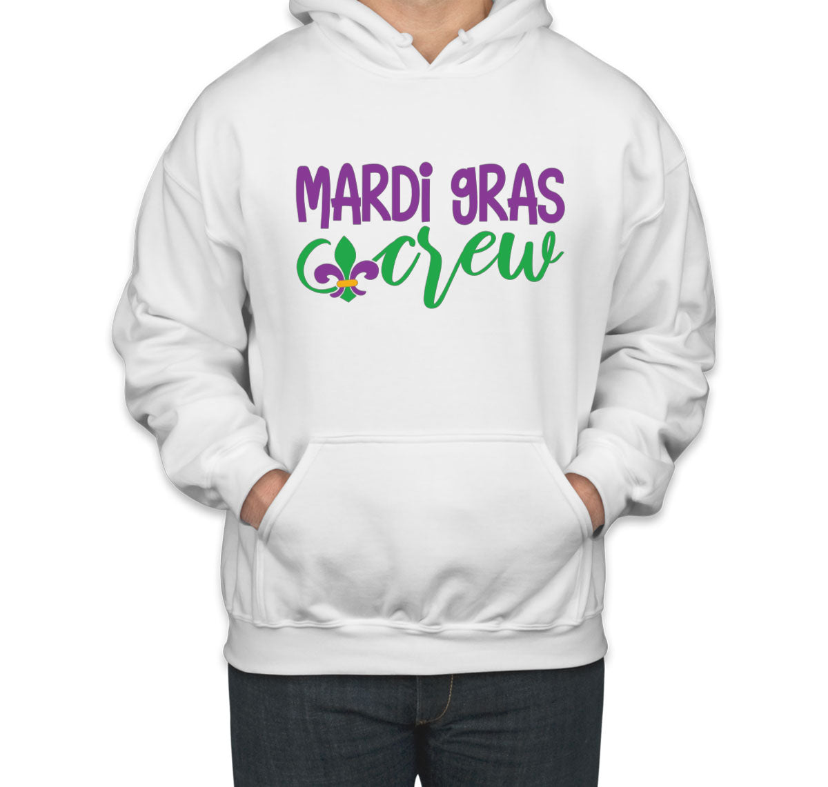 Mardi Gras Crew Unisex Hoodie