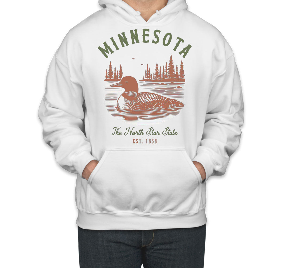 Minnesota State Vintage Unisex Hoodie