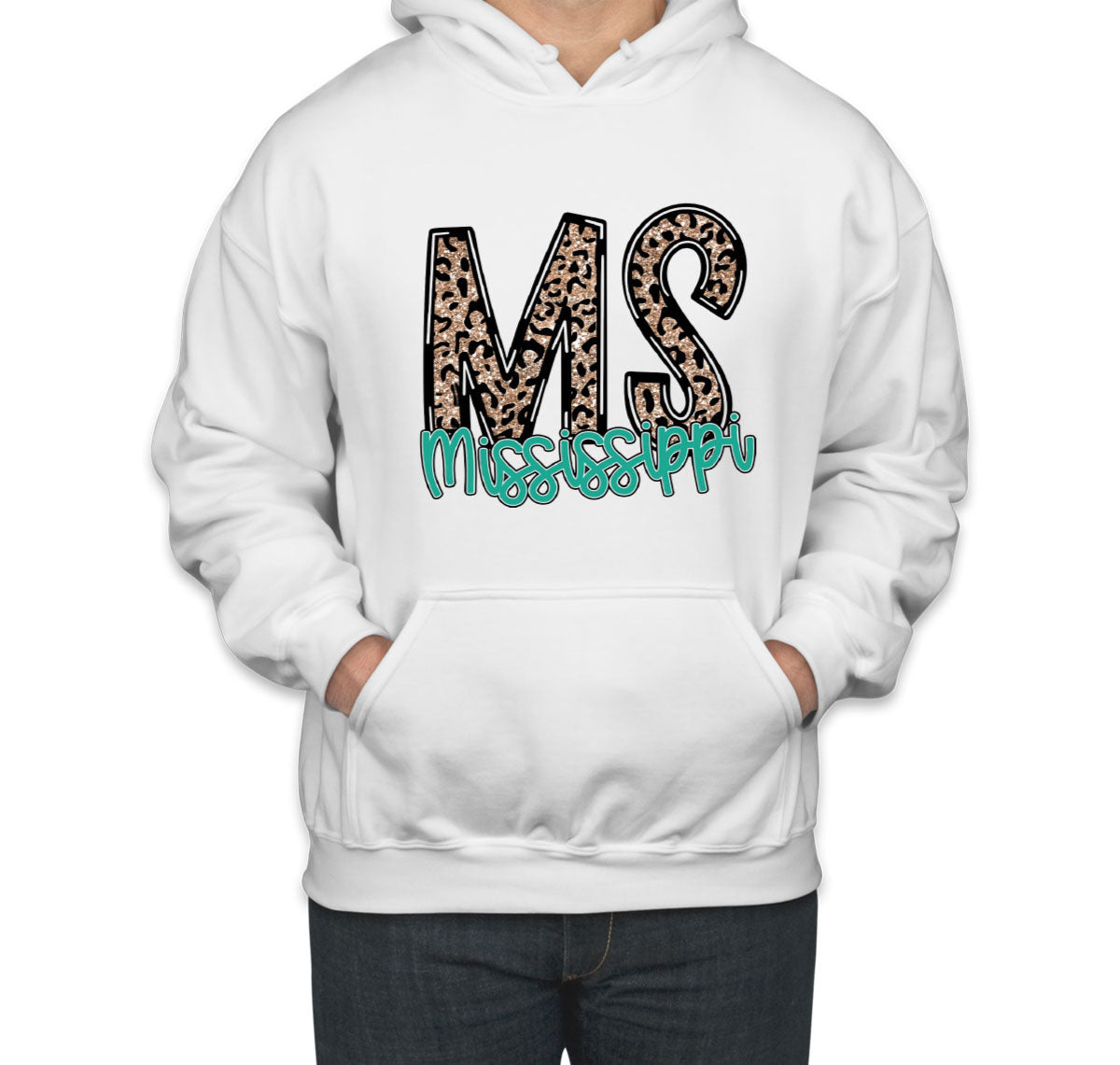 Mississippi State Abbreviation Unisex Hoodie