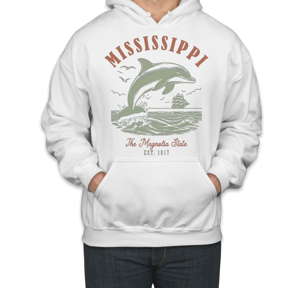 Mississippi State Vintage Unisex Hoodie