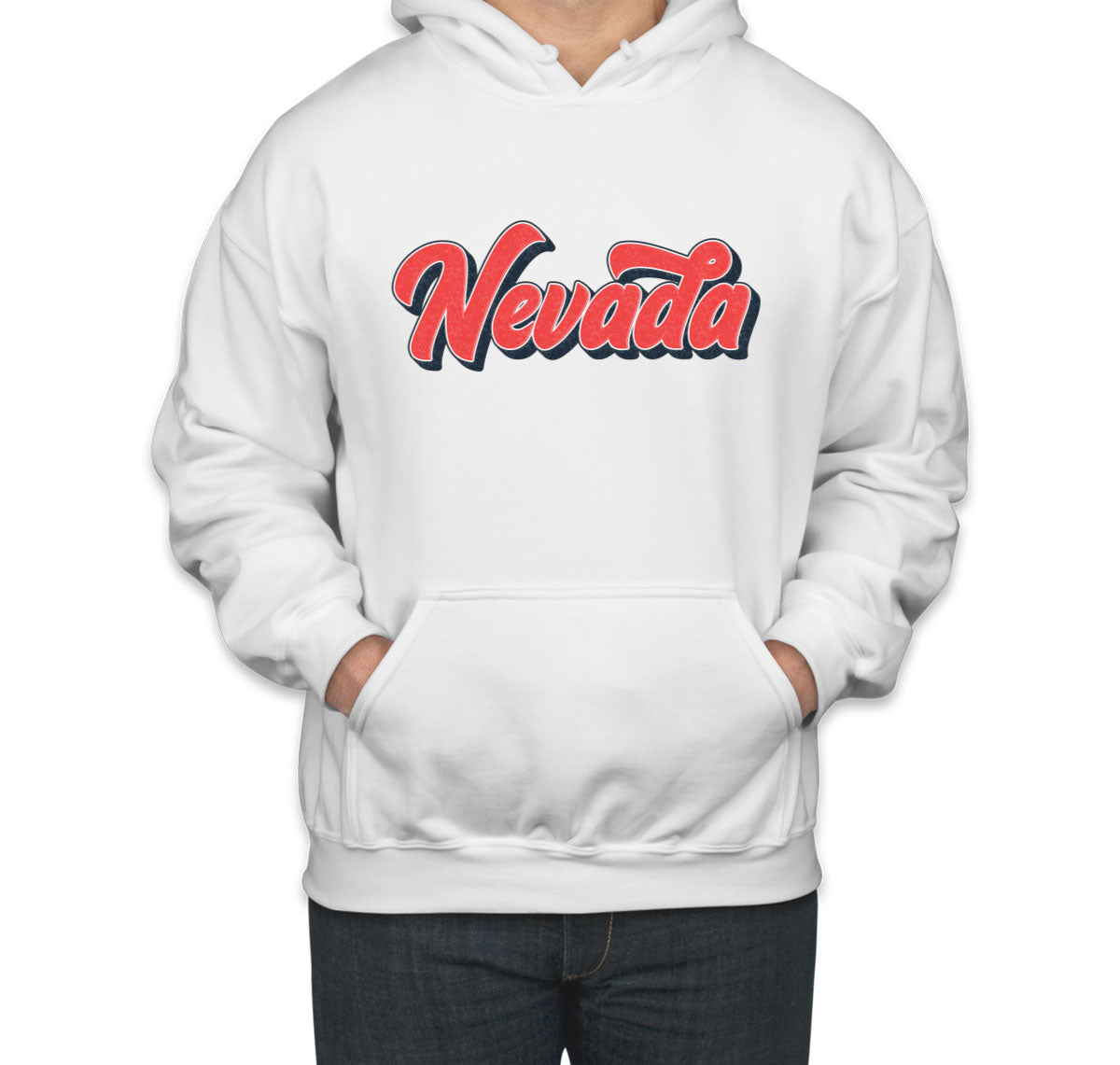 Nevada Vintage Typography Unisex Hoodie