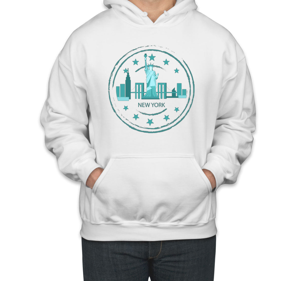 New York Stamp Unisex Hoodie
