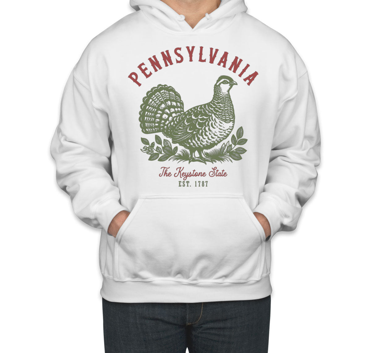 Pennsylvania State Vintage Unisex Hoodie