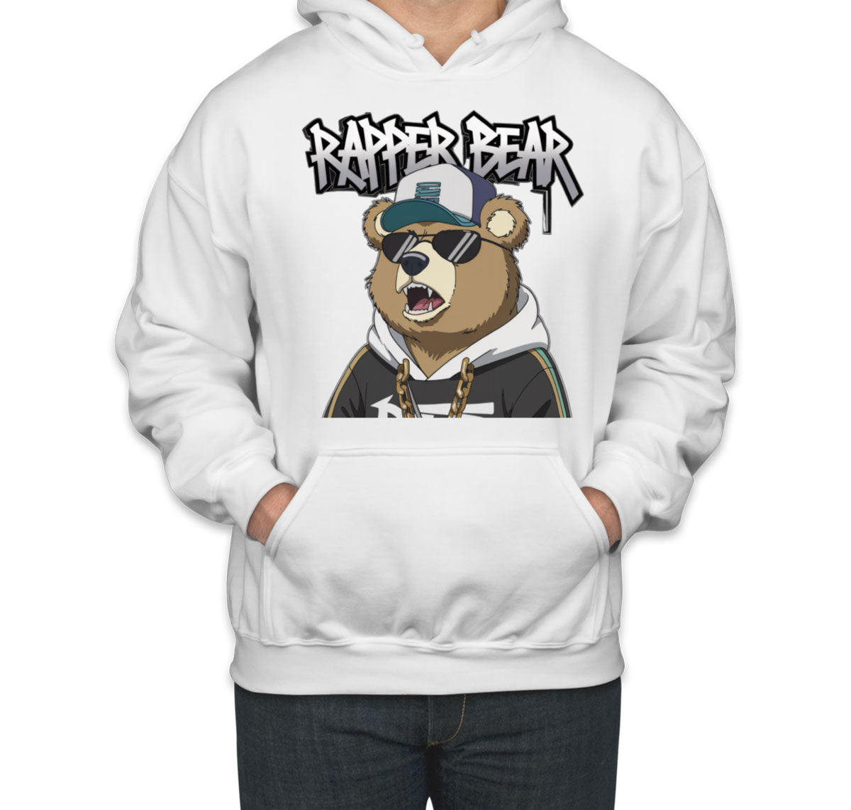 Rapper Bear Unisex Hoodie