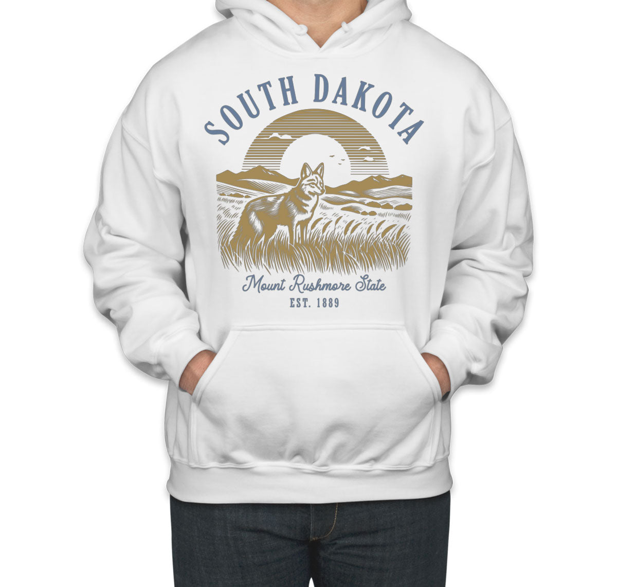 South Dakota State Vintage Unisex Hoodie