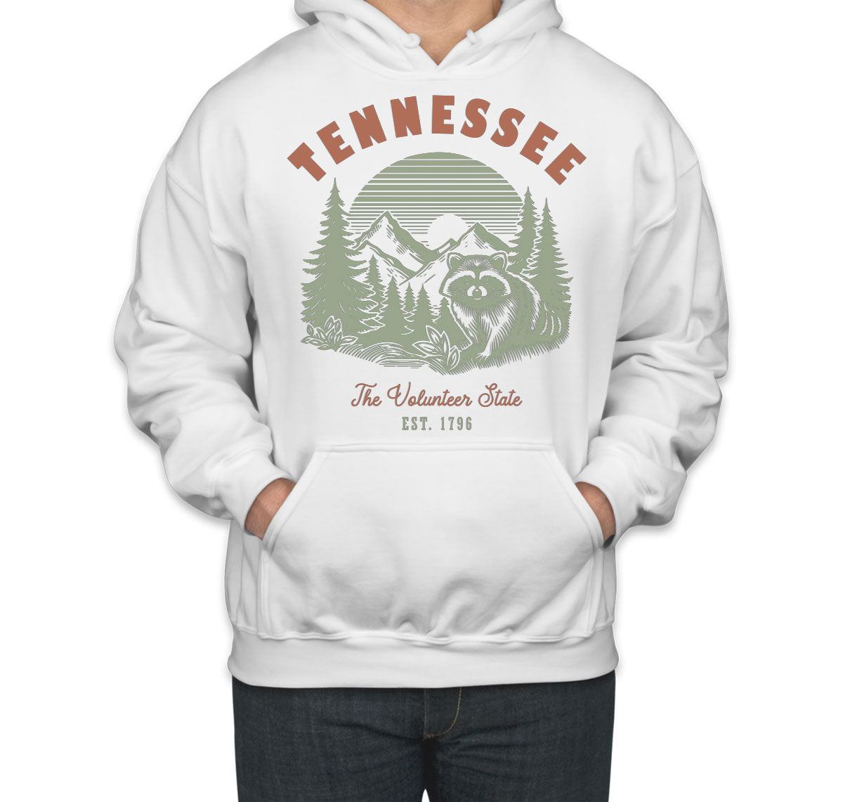 Tennessee State Vintage Unisex Hoodie