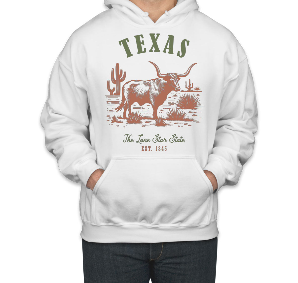 Texas State Vintage Unisex Hoodie