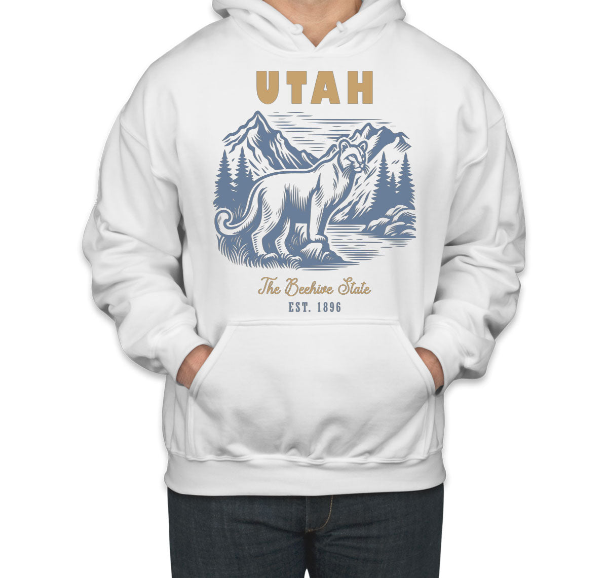 Utah State Vintage Unisex Hoodie