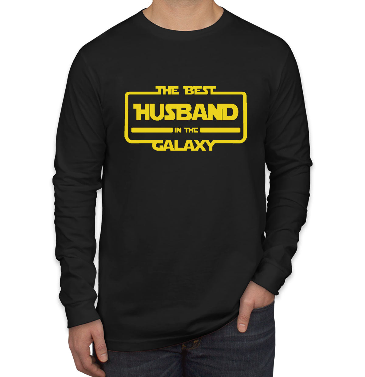 The Best Husband In The Galaxy Men's Long Sleeve Shirt