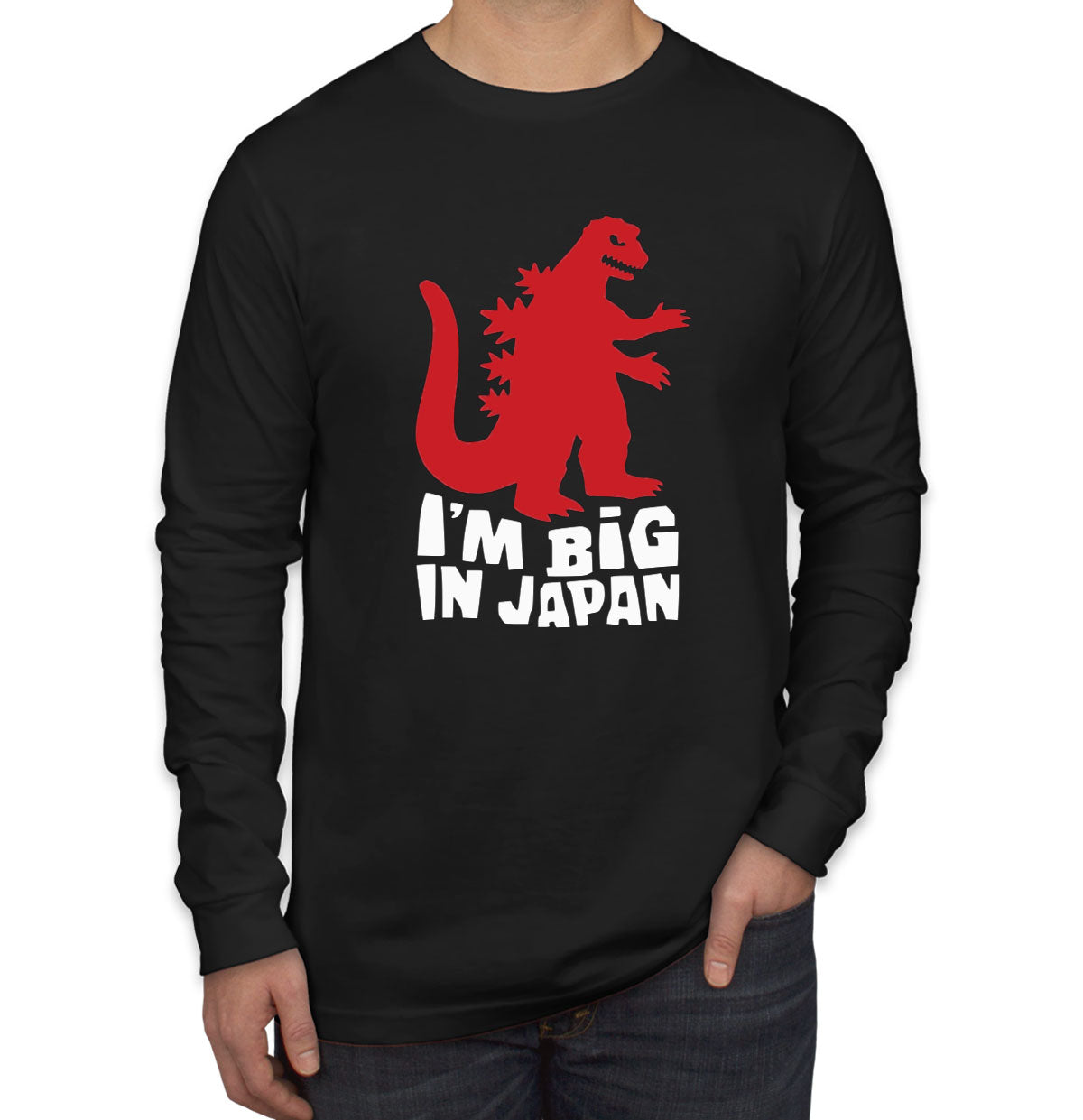 I'm Big In Japan Men's Long Sleeve Shirt