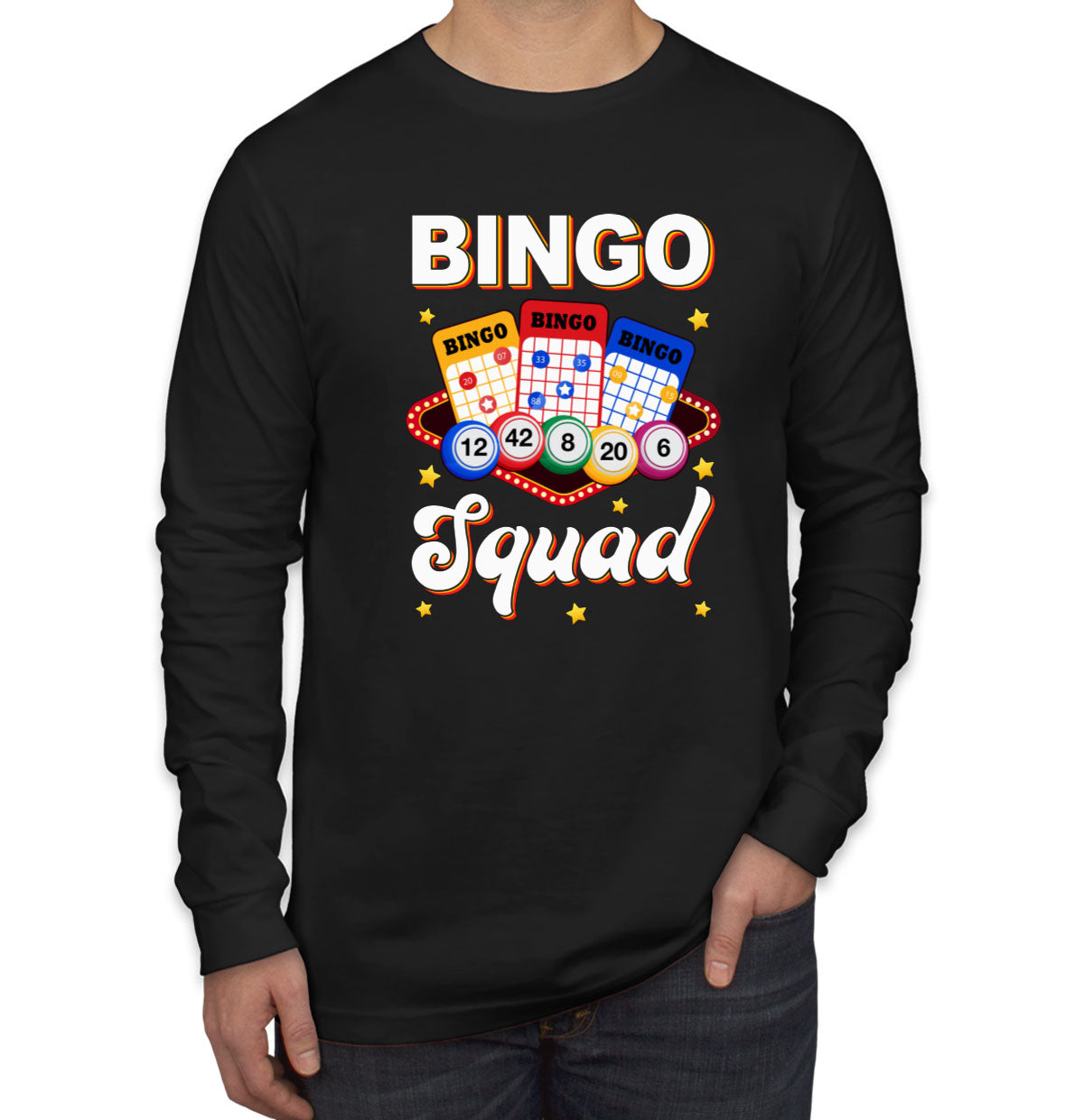 Bingo Squad Men's Long Sleeve Shirt