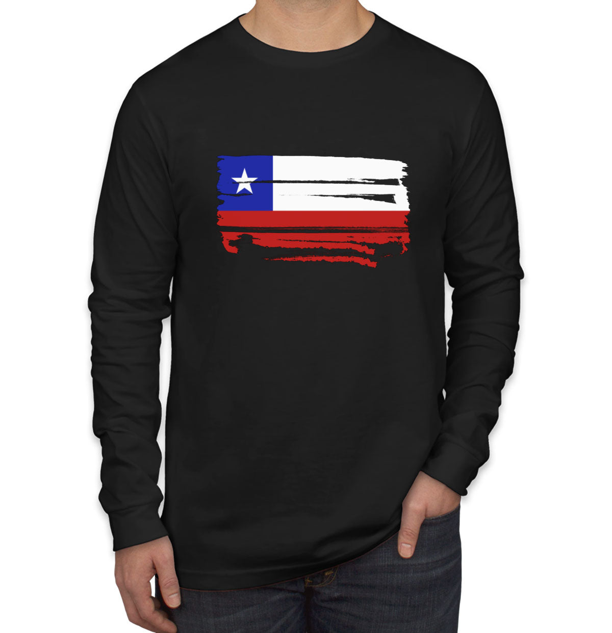 Chile Flag Long Sleeve Shirt