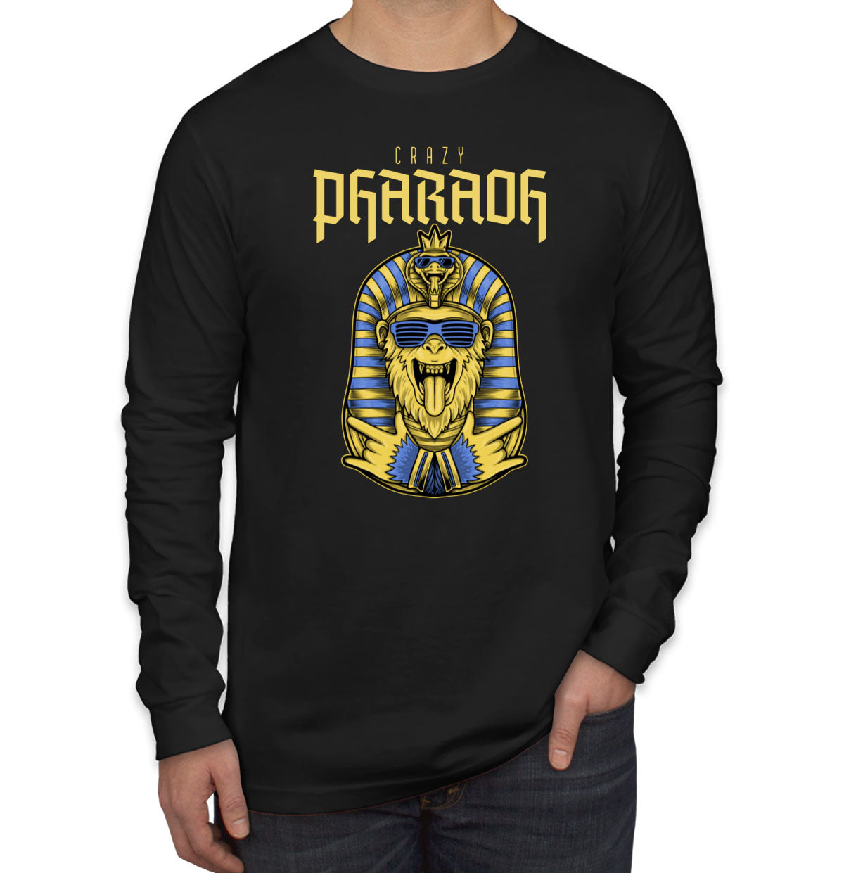 Crazy Pharaoh Long Sleeve Shirt