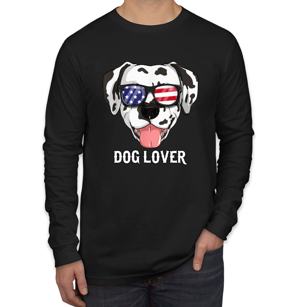 Dalmatian Dog Lover Long Sleeve Shirt