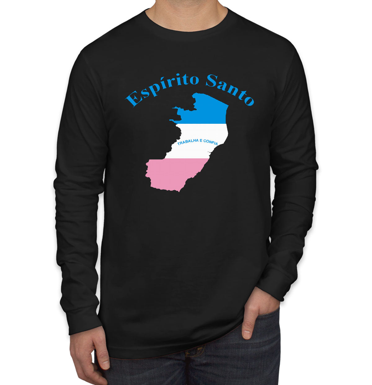 Espirito Santo Brazil Men's Long Sleeve Shirt