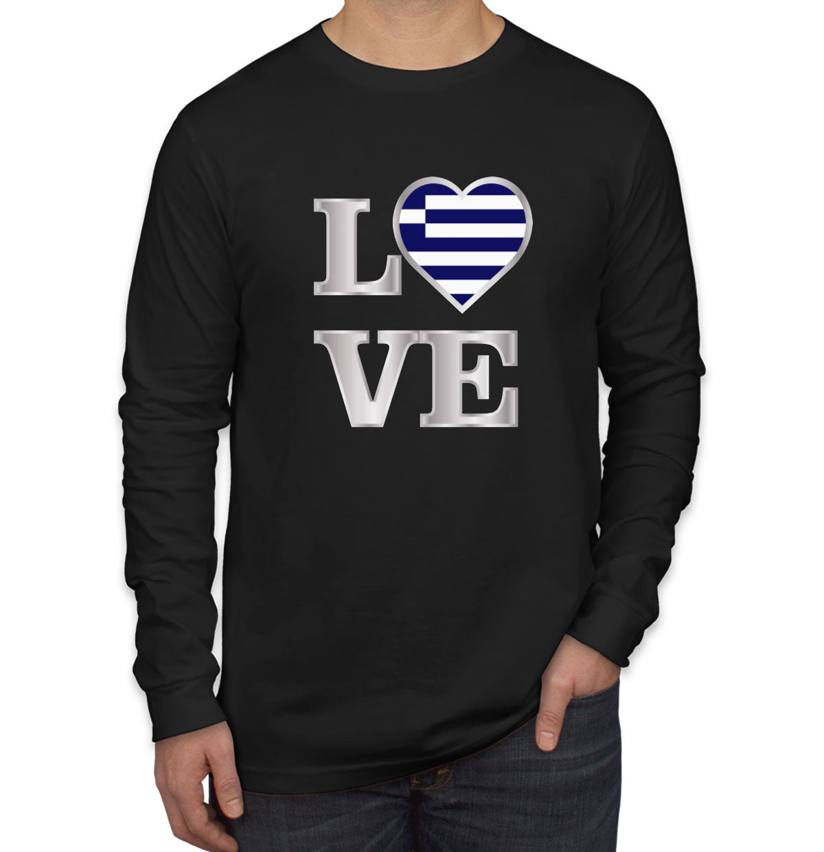 Greece Love Long Sleeve Shirt