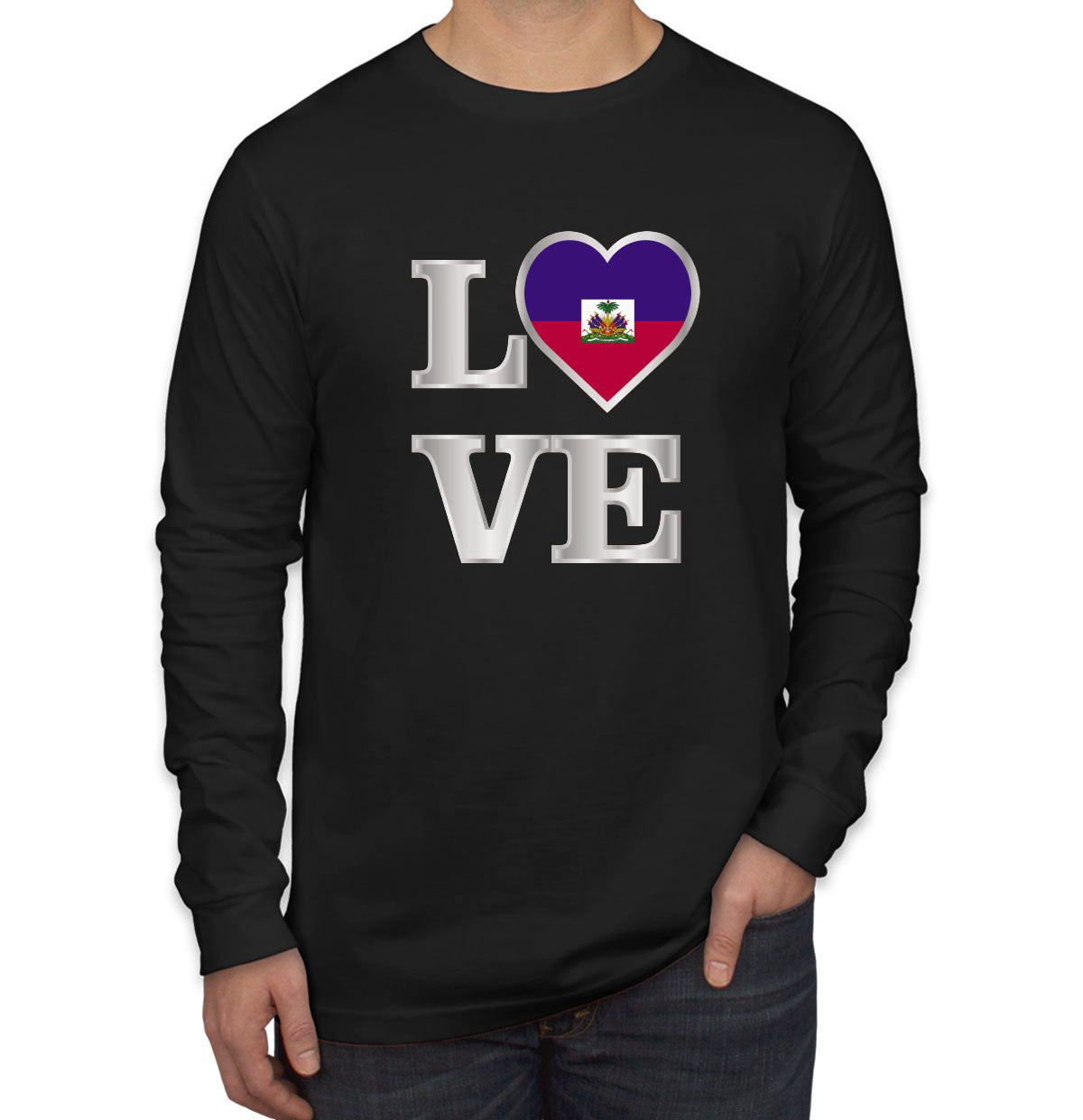 Haiti Love Long Sleeve Shirt