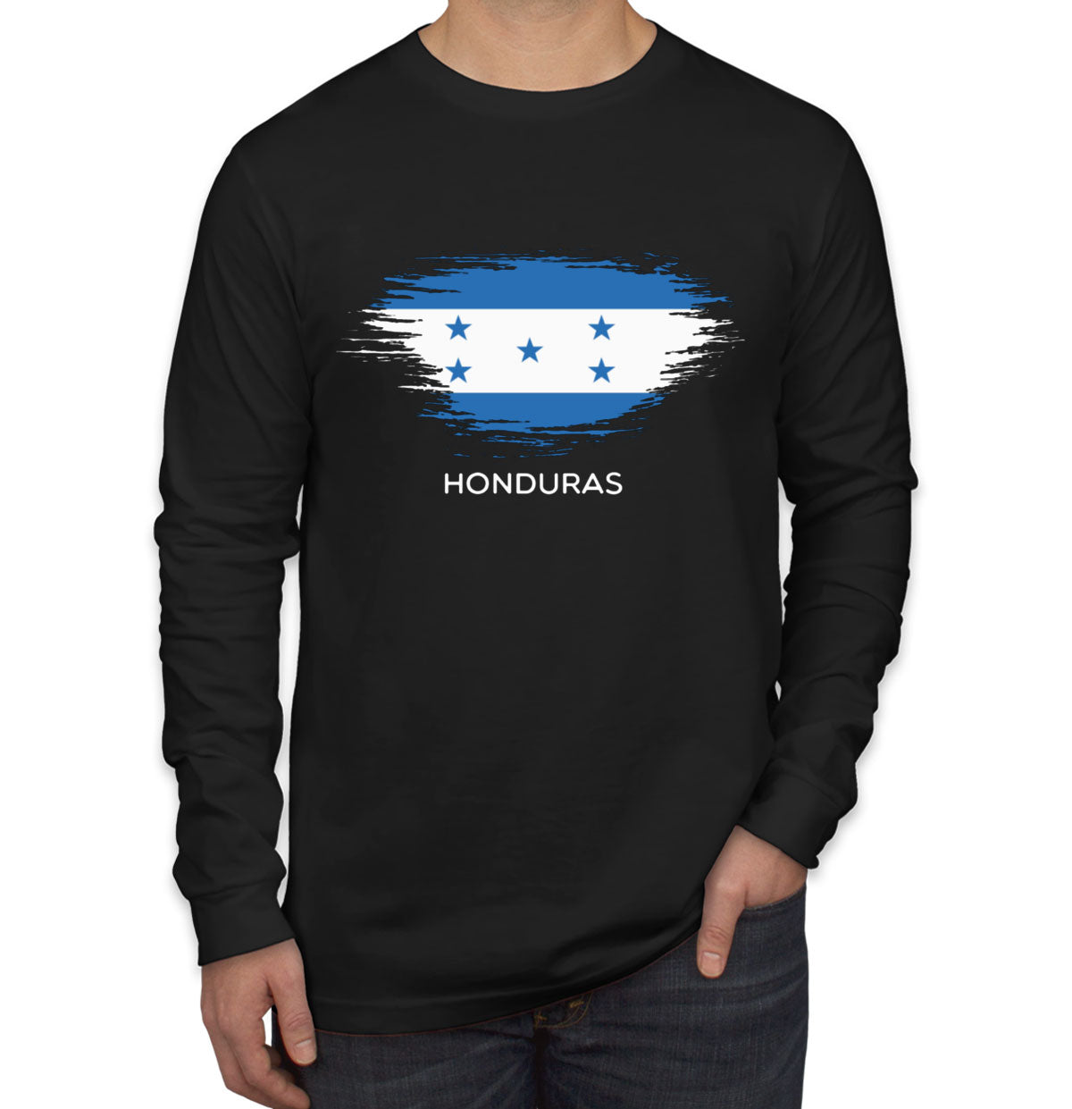 Honduras Flag Long Sleeve Shirt