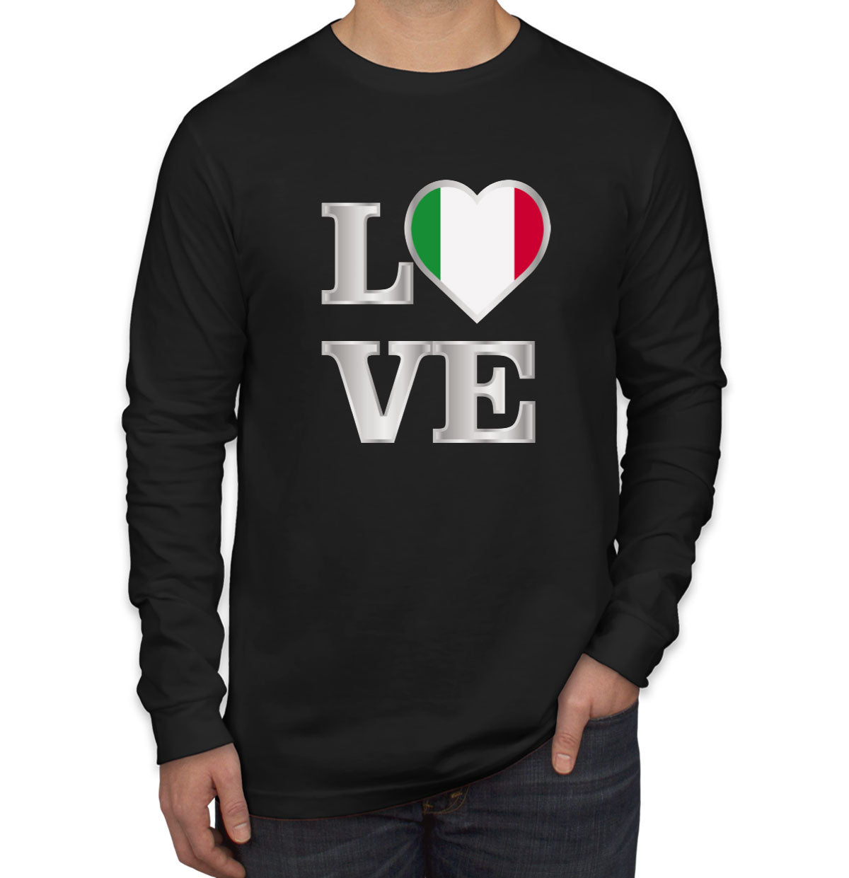 Italy Love Long Sleeve Shirt