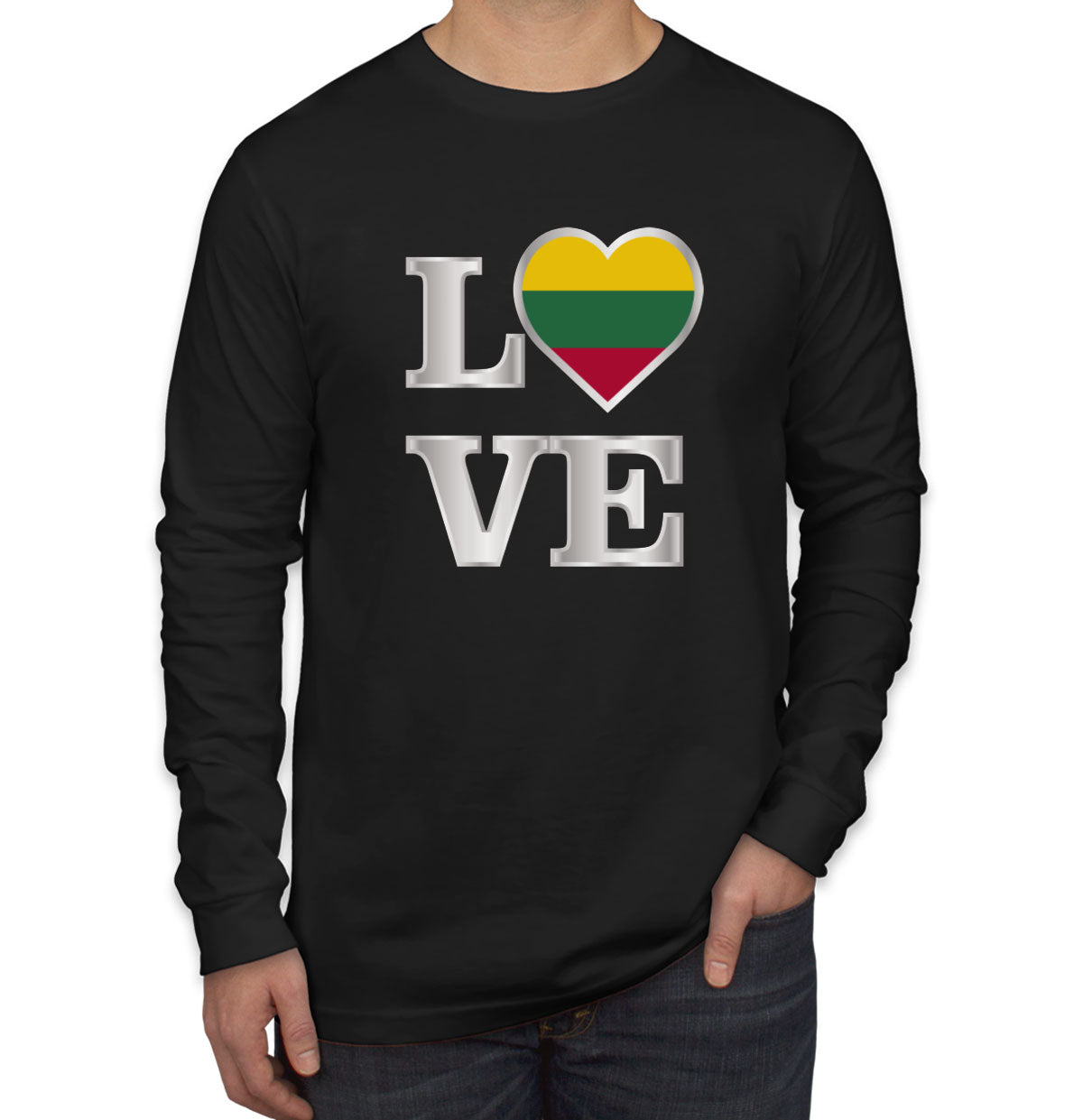 Lithuania Love Long Sleeve Shirt