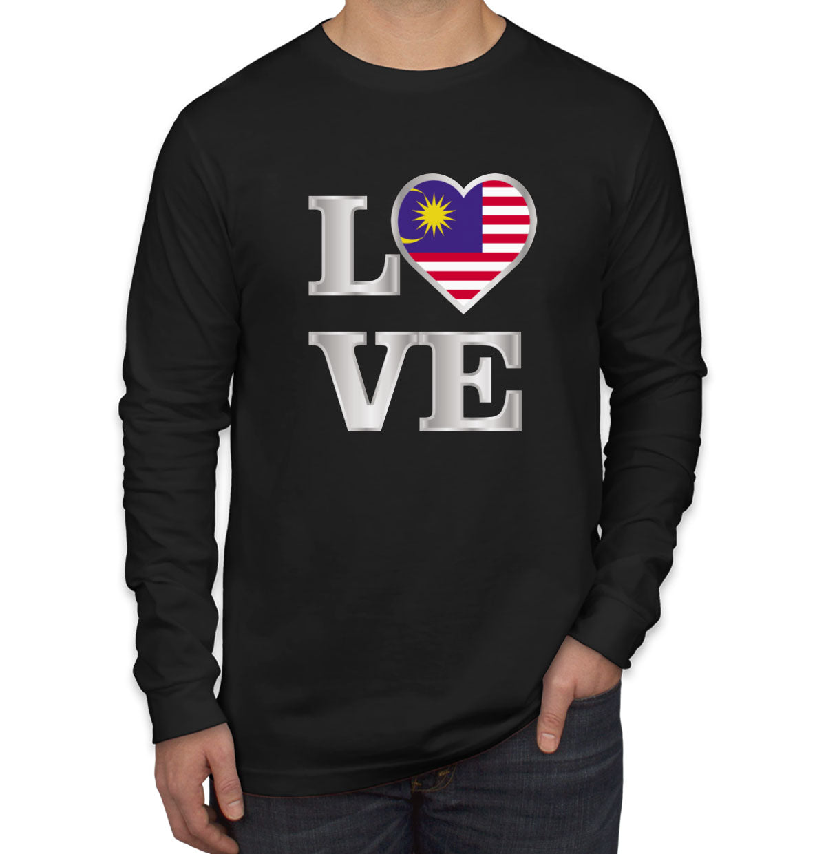 Malaysia Love Long Sleeve Shirt