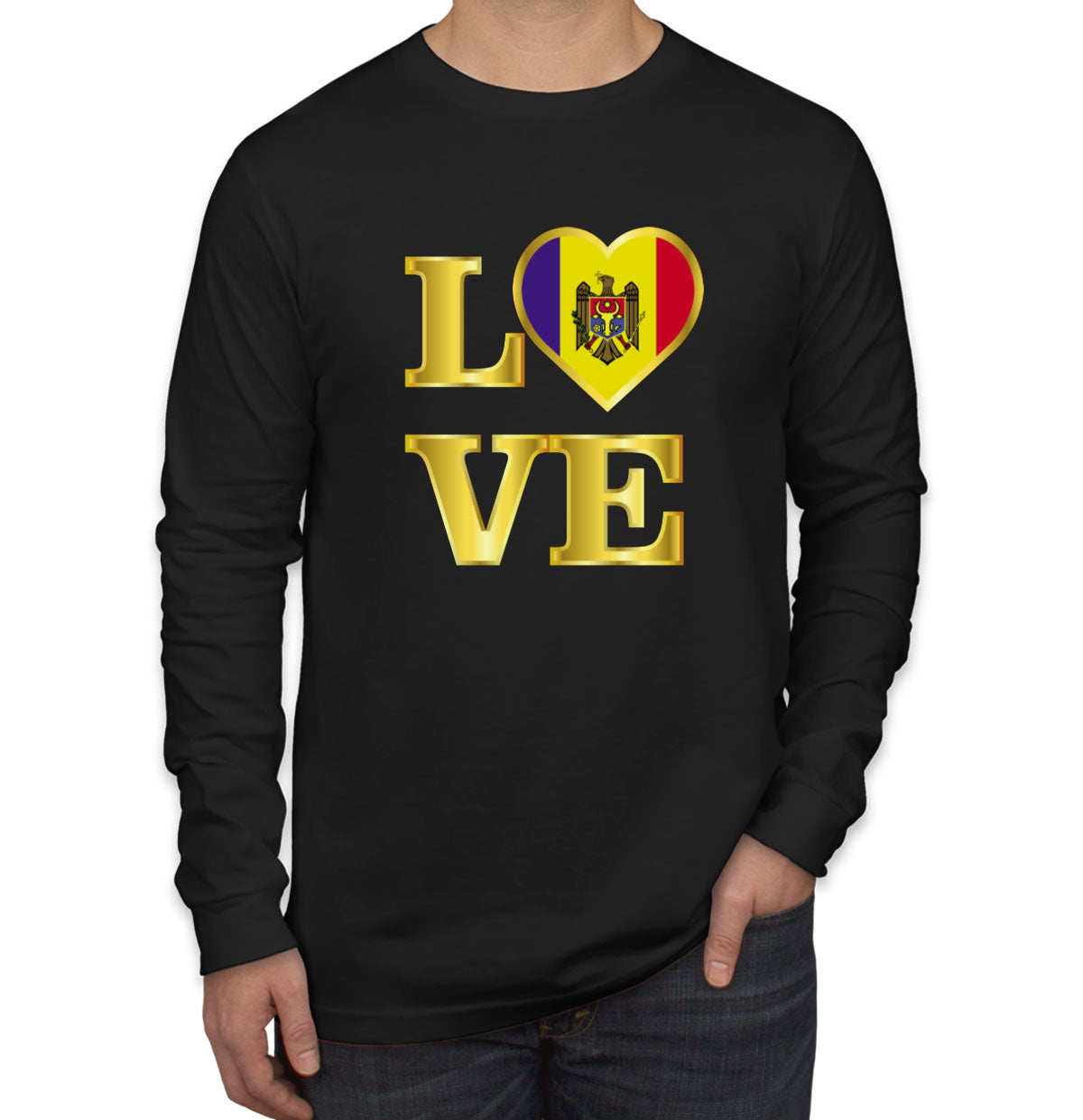 Moldova Love Long Sleeve Shirt