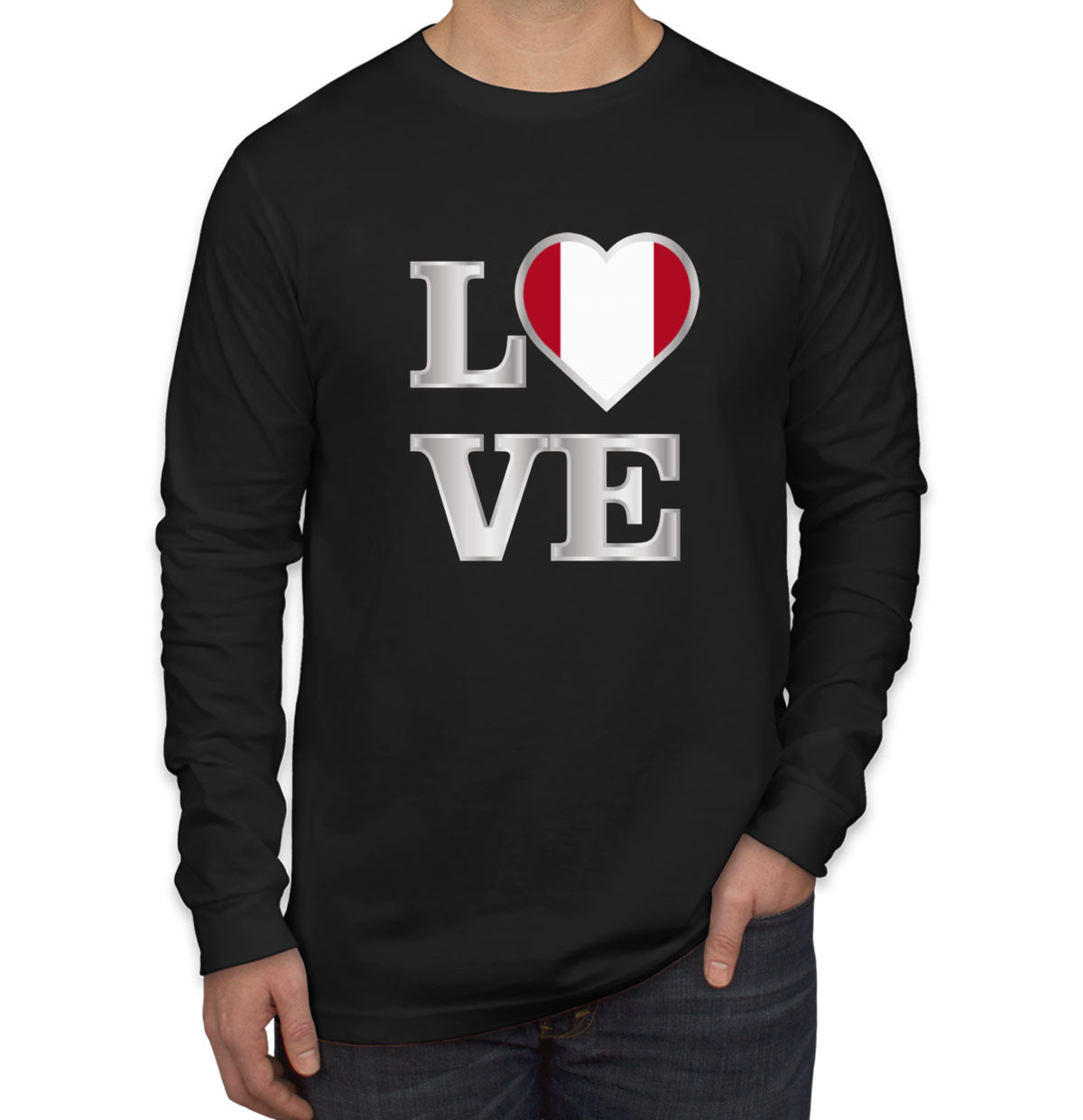 Peru Love Long Sleeve Shirt