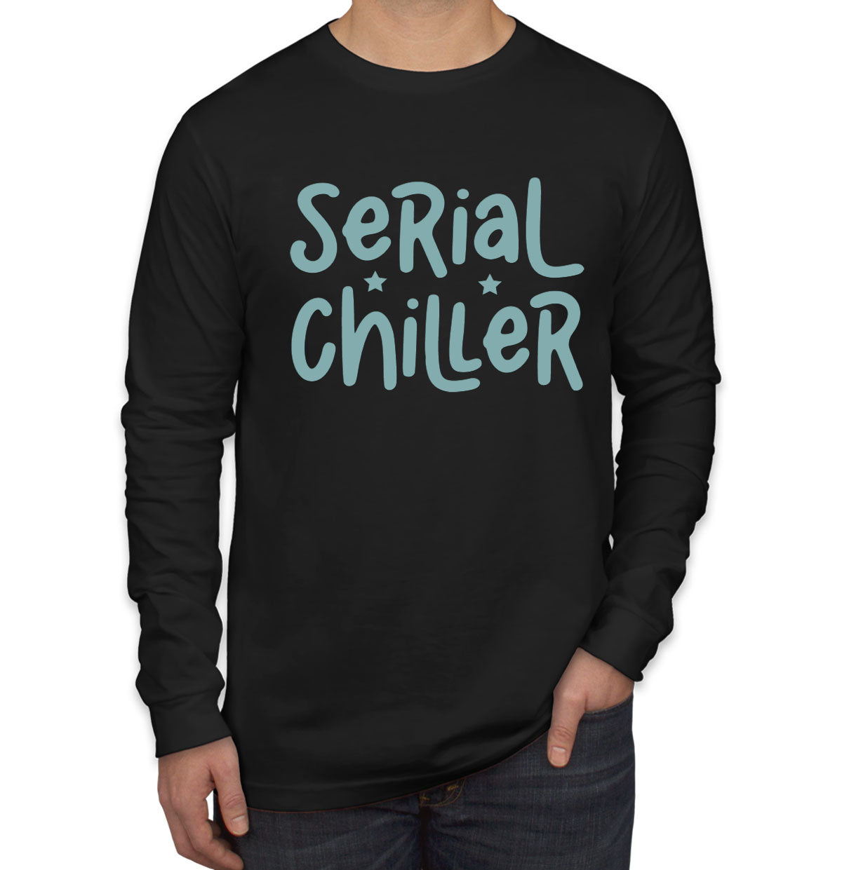 Serial Chiller Men's Long Sleeve Shirt