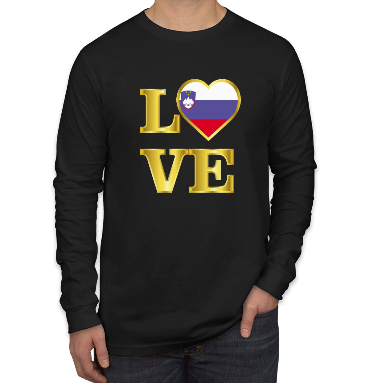 Slovenia Love Long Sleeve Shirt