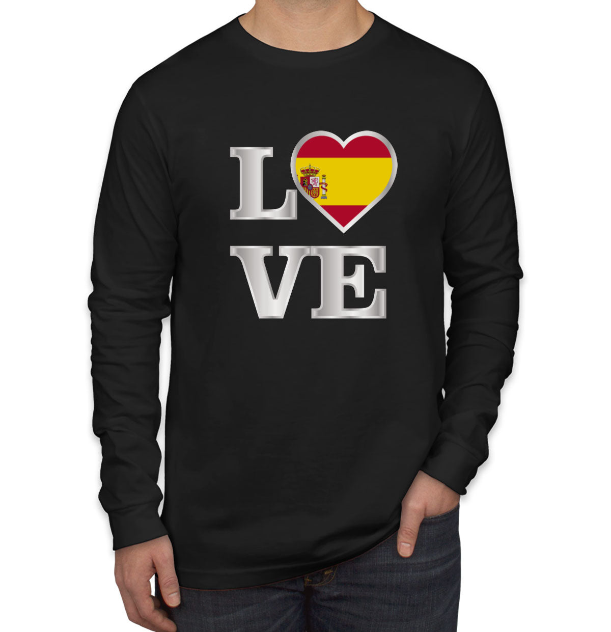 Spain Love Long Sleeve Shirt