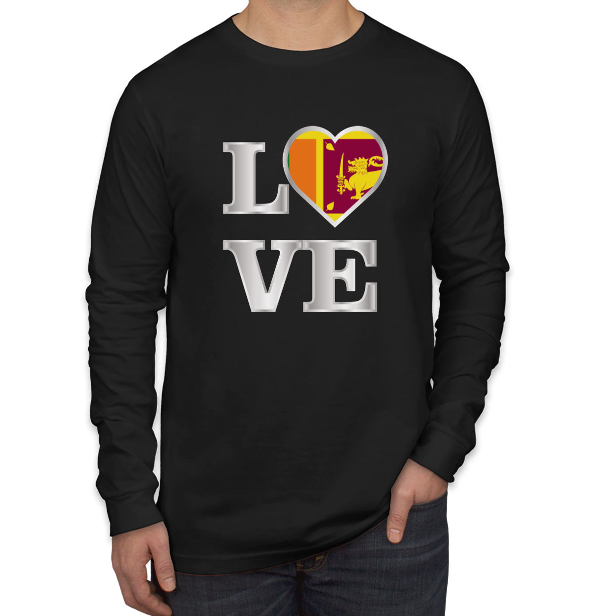 Sri Lanka Love Long Sleeve Shirt