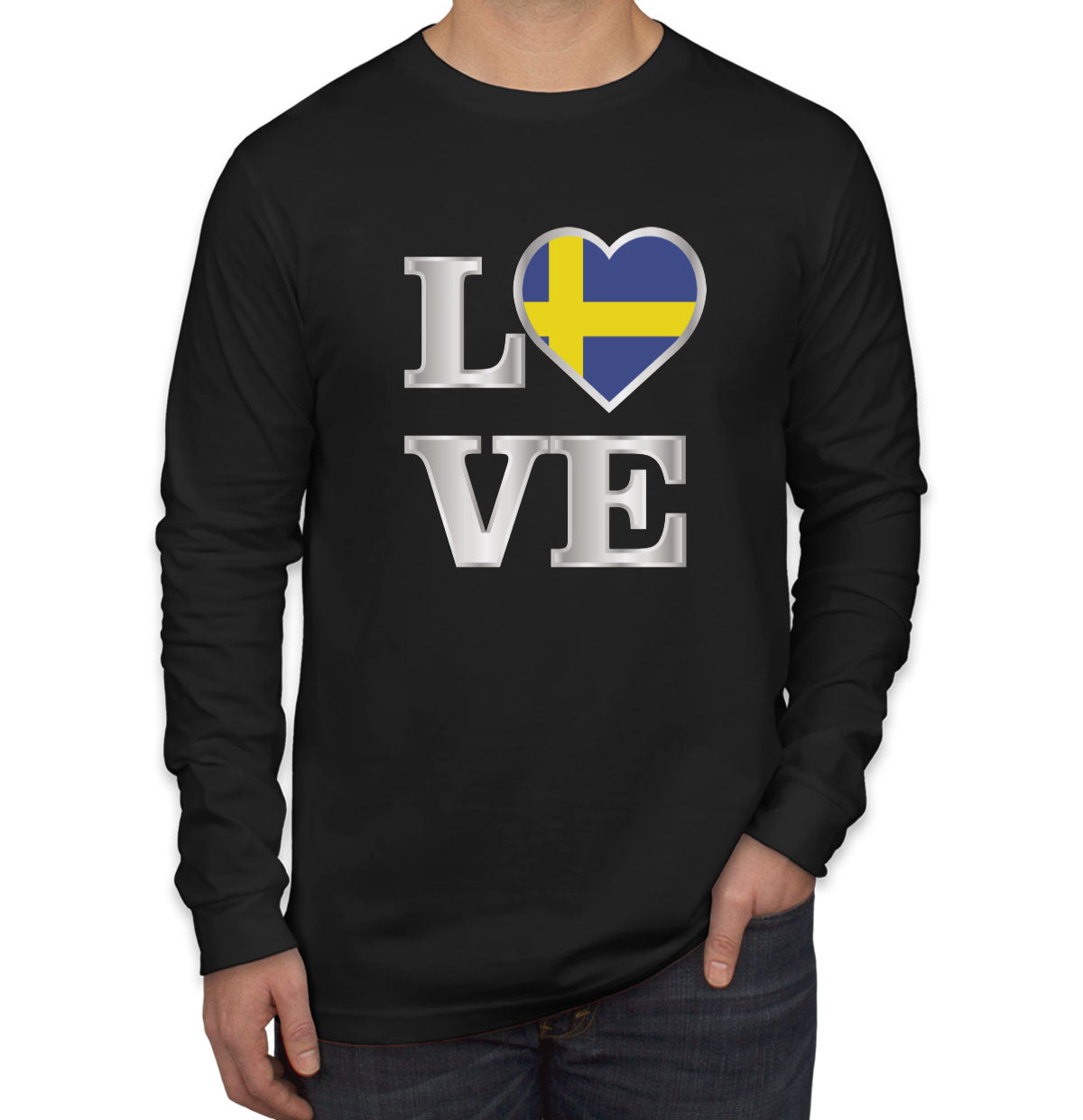 Sweden Love Long Sleeve Shirt