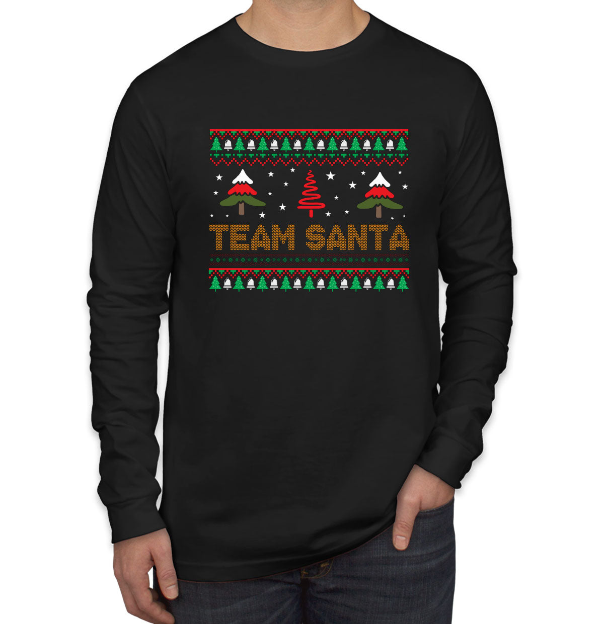 Team Santa Men's Long Sleeve Shirt